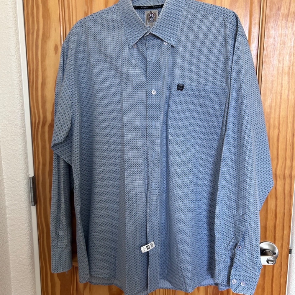 Cinch Men's Classic Long Sleeve Western Shirt